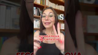 Seconda Prova Maturità 2024