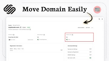Hoe verhuis je een domein tussen Squarespace-sites?