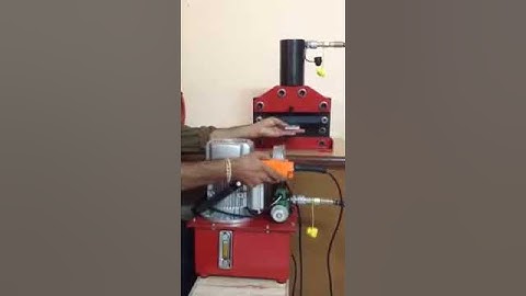 Bus bar busbar Cutting Machine