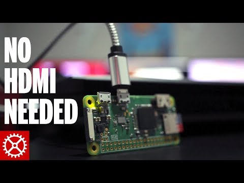 Connect to a Raspberry Pi Zero W via USB - No Mini HDMI Cable Needed