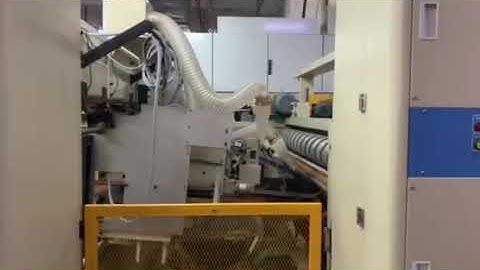 SHINKO 925 FIVE COLORS FLEXO PRINTING SLOTTING DIE CUTTING INLINE FOLDER GLUER AND COUNTER EJECTOR