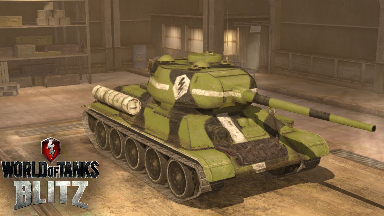 World Of Tanks Blitz T 34 85 Victory Youtube