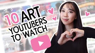 10 ART CHANNELS to IMPROVE YOUR ART