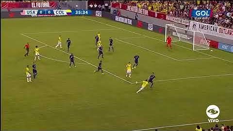 Golaço de James Rodrigues contra os Estados Unidos