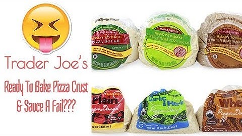 VEGAN RECIPES 🌟 Trader Joes Pizza Dough and Sauce A Fail???