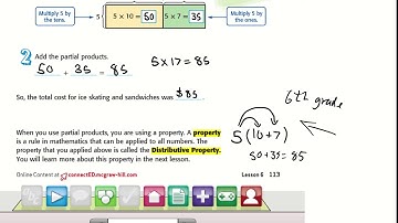 5th Grade Math Chapter 2 Lesson 7: The Distributive Property