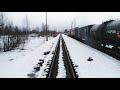 Белый Городок - Савёлово из окна поезда.