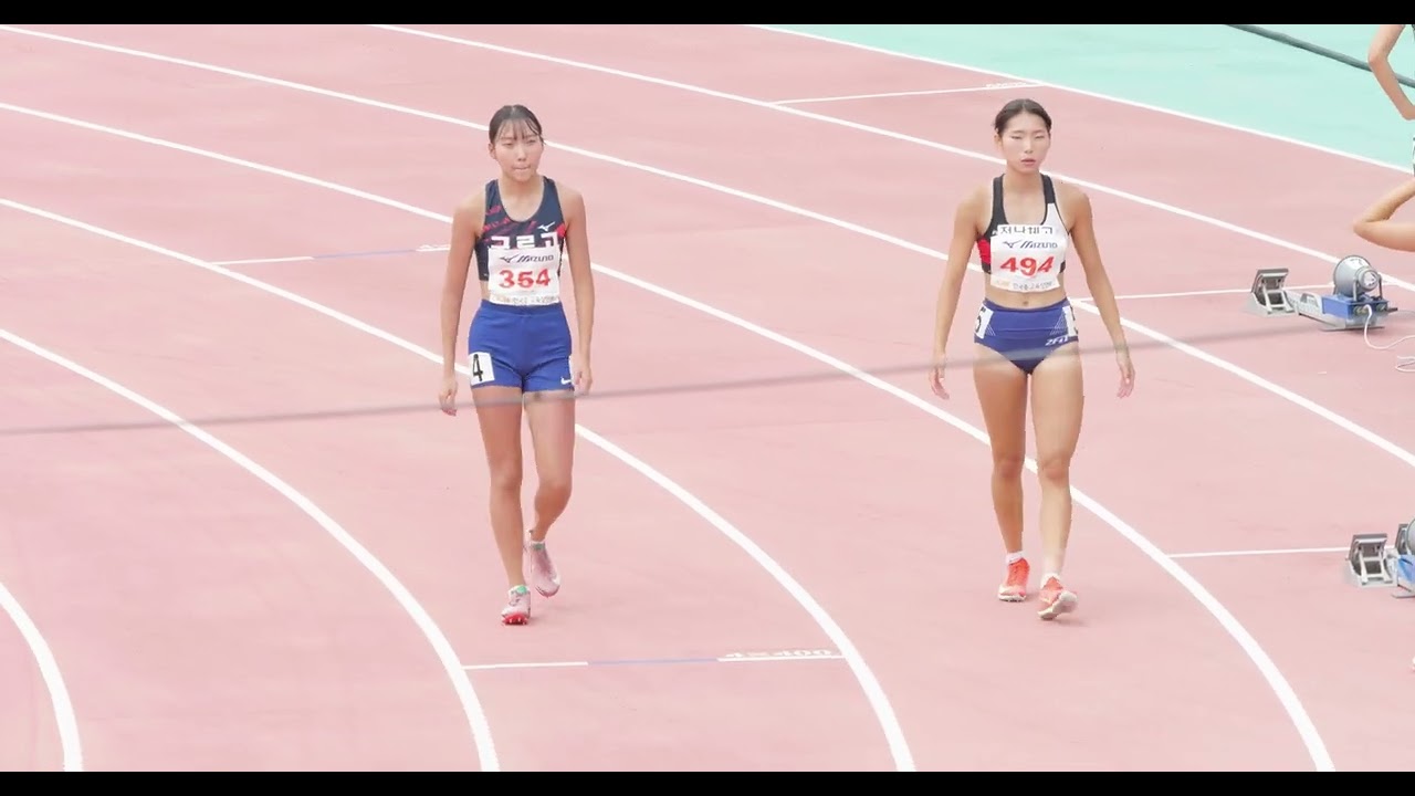 250807 400m 女高 ｜第54回秋季全国中・高等学校陸上競技大会兼第13回秋季全国小学校陸上競技大会