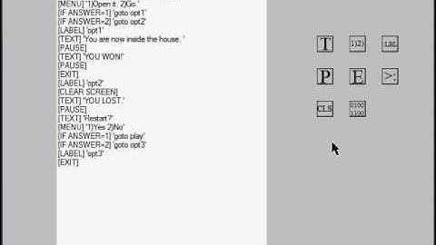 Text Adventure Game Creator UPDATE BETA 0.5