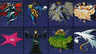 SMT 1, 2, & If - ALL Demons in Compendium (Japanese) (Shin Megami Tensei PSX) (ALL Classic Demons)