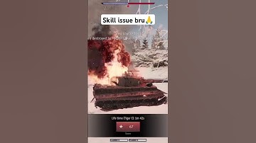 biggest skill issue ever tbh