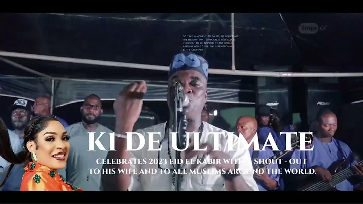 K1 DE ULTIMATE SENDS A SHOUT-OUT TO HIS ADORABLE WIFE, EMMANUELLA ROPO IN MECCA