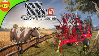 Finally Feeding My Cows And Sheep in Farming Simulator 16 | Fs 16 timelapse gameplay screenshot 5