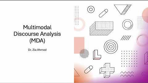 Intro to Multimodal Discourse Analysis