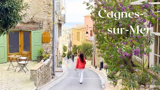 Walk in Cagnes-sur-mer, beautiful old town on Côte d&#39;Azur, What to visit around Nice, French Riviera