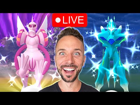 Hunting Shundo Dialga & Palkia Origin Formes!