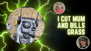 Mowing Madness: Mum and Bill&#39;s New Lawn Mower - Day In The Life Vlog