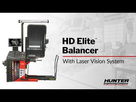 Hunter&#039;s HD Elite™ With New Laser Vision System For Touchless Wheel Measurement