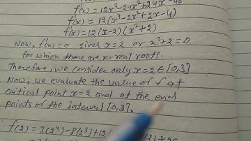 Find both the maximum value and minimum value of 3(x^4)-8(x^3)+12(x^2)-48x+25 on the interval [0,3].
