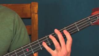 beginner bass guitar lesson i wanna be your dog the stooges