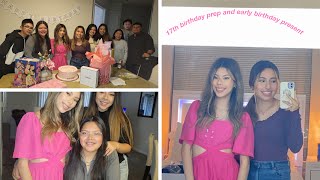 My Birthday prepping vlog