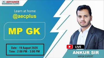MPGK With Detailed Analysis for VYAPAM SE & MPPSC AE 2020 | By Ankur Sir | Part-24
