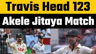 Travis Head Mastercl Brilliant 123 Runs In Perth Ashes 2025 Australia Vs England