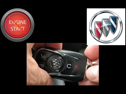 Buick key fob battery replacement, version two, updated.