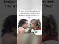 Julia Stiles’ first on-screen kiss? Heath Ledger inJuliaStiles #HeathLedger