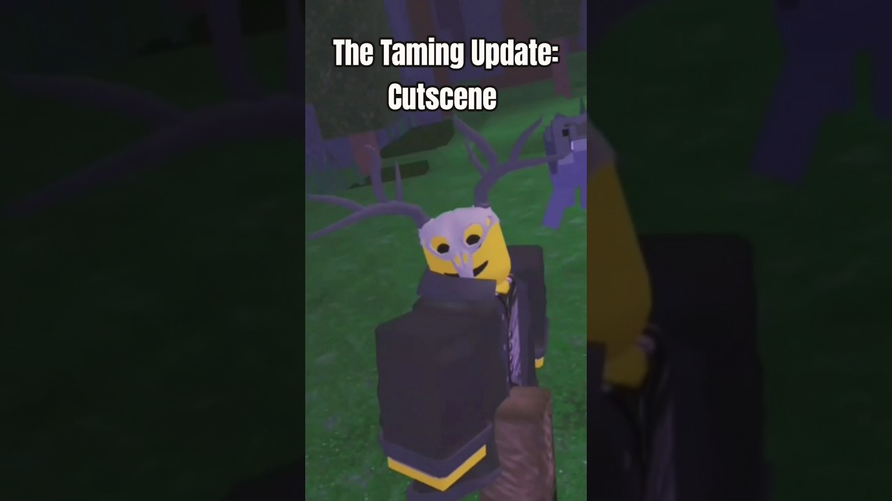 The Taming Update Cutscene in 99 nights in the forest | Check the description for SHOCKING SURPRISE