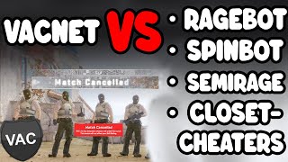 VACNET VS Different Types Of Cheaters | Testing VACNET | Part 2