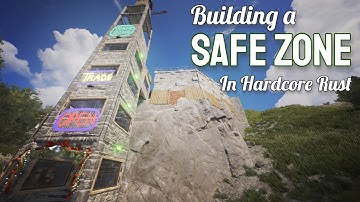 The removed safe zones from HARDCORE RUST... so I made my own!