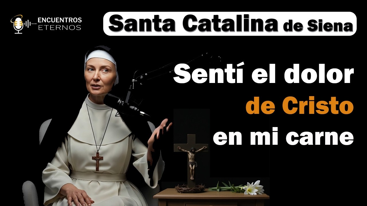 SANTA CATALINA DE SIENA: La mujer que llevó la corona de Cristo - Entrevista | Encuentros Eternos |