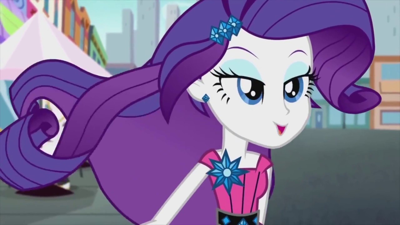 My Little Pony; Equestria Girls (Friendship Games) - Rarity 'Life Is A Runway' 1080p