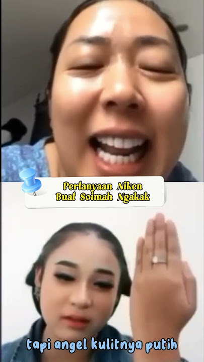 Pertanyaan Niken Salindry Buat Soimah Ngakak #lucu