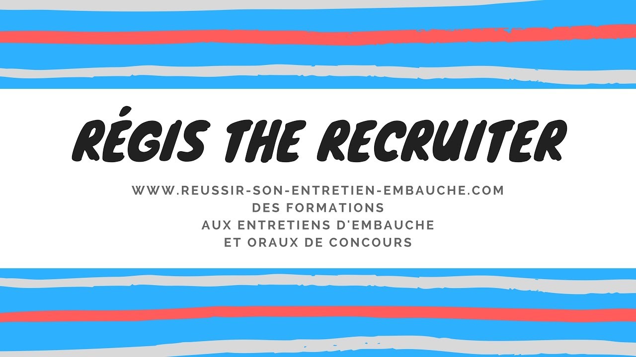 PROMO REGIS THE RECRUITER