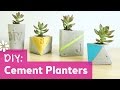 DIY Cement Planters | DIY Wedding | Sea Lemon