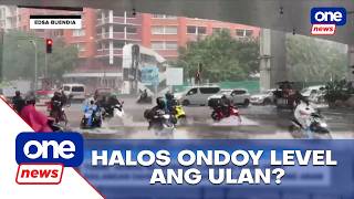 Rainfall in Quezon City nearing Ondoy levels, says Torre | One News Now