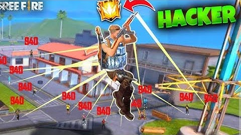 Hacker In Training Ground -I Meet Hacker In Training Ground -Free Fire Hacker- Garena Free Fire😡