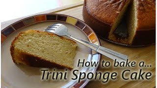 Trinidad Sponge Cake