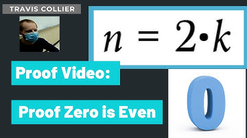 Proof that Zero is Even