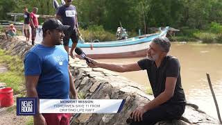 MIDNIGHT MISSION: FISHERMEN SAVE 11 FROM DRIFTING LIFE RAFT