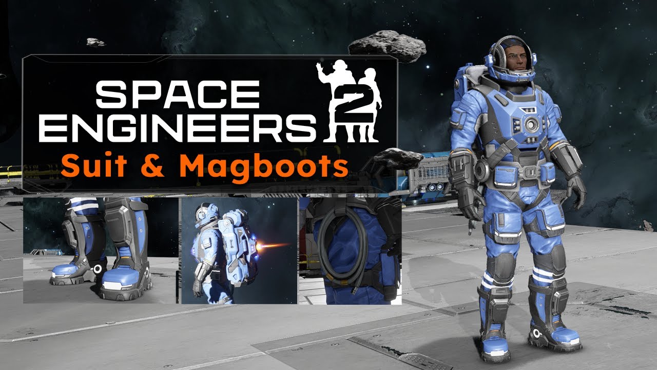 Space Engineers 2 - Suit & Magboots 🤩 - YouTube