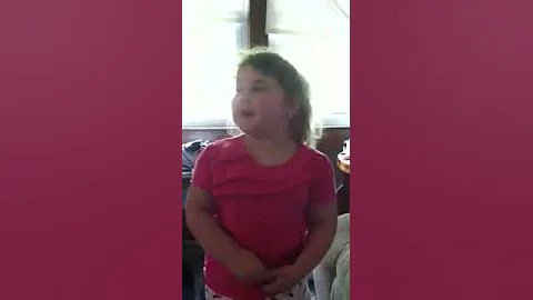 Hailey singing Wagon Wheel and Mama's Broken heart