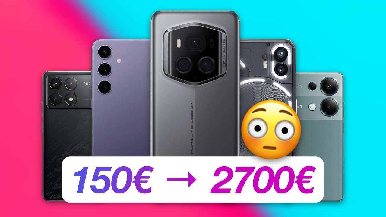 ⚠️ACHTUNG⚠️ Triggerwarnung - TOP 5 Smartphones 2024 [Juni]