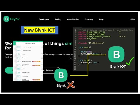 nodemcu คืออะไร  Update  เล่น New Blynk IOT ตัวใหม่ที่กำลังจะมาแทน Blynk ตัวเดิม