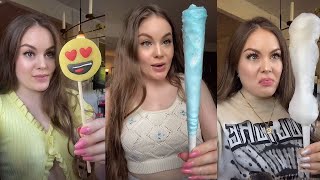 🌈🍀 Satisfying Gurobelly Eat Candy TikTok Compilations | 2021 💛💚💝#120