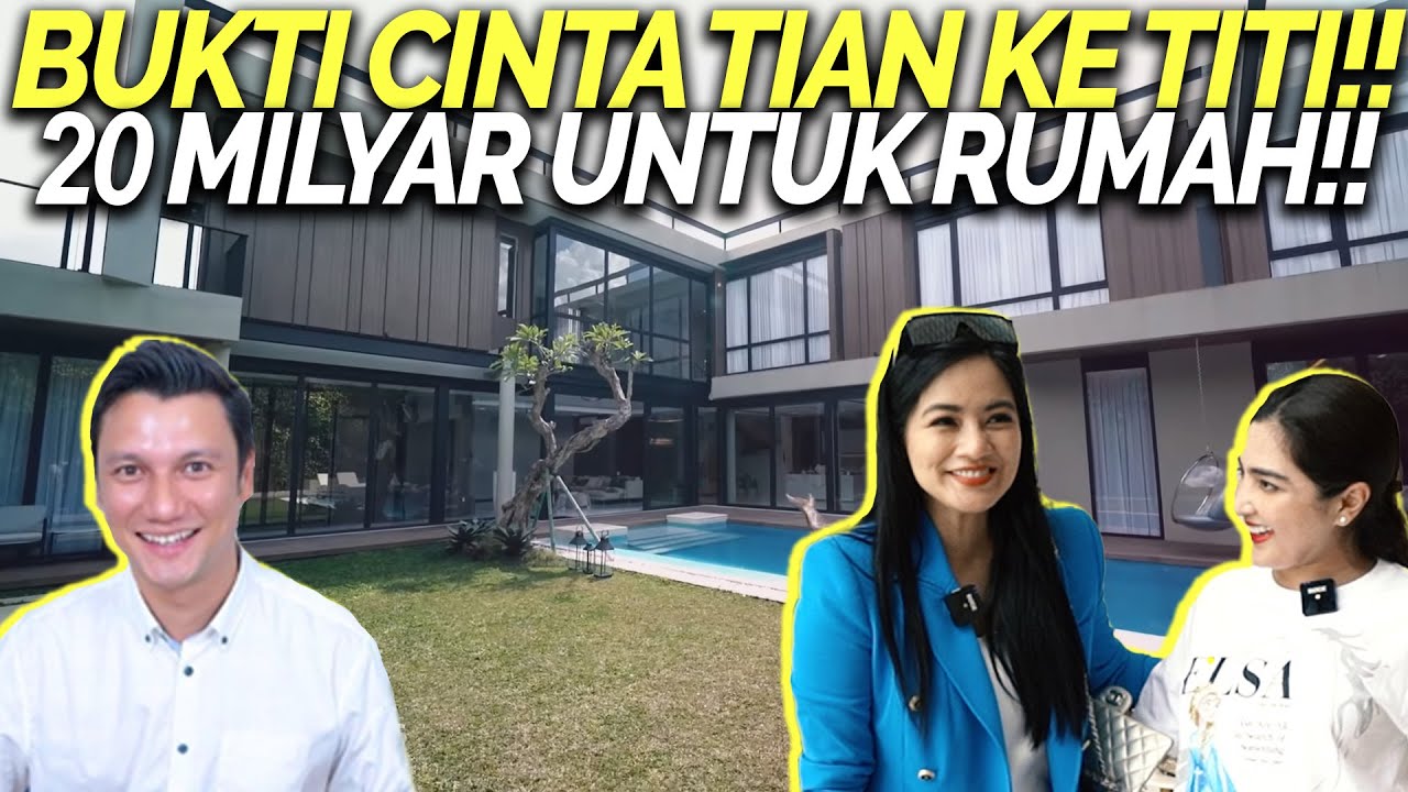 MEWAHNYA BIKIN MELONGO!! TITI KAMAL HABISKAN 20 MILYAR UNTUK BANGUN RUMAH INI!!
