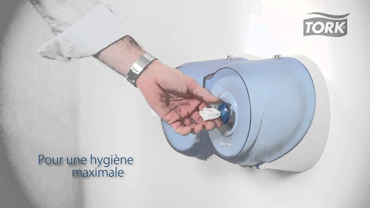 Distributeur Papier Toilette Tork T7 Acier Inoxydable - Rouleaux Mid-Size Sans Mandrin 472259