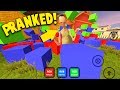 I BURIED ANGRY NEIGHBOR IN HUNDREDS OF COLORFUL CUBES! | Angry Neighbor Gameplay